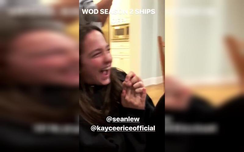 seaycee超甜kaycee在sean家和sean的家人朋友一起看worldofdance第一