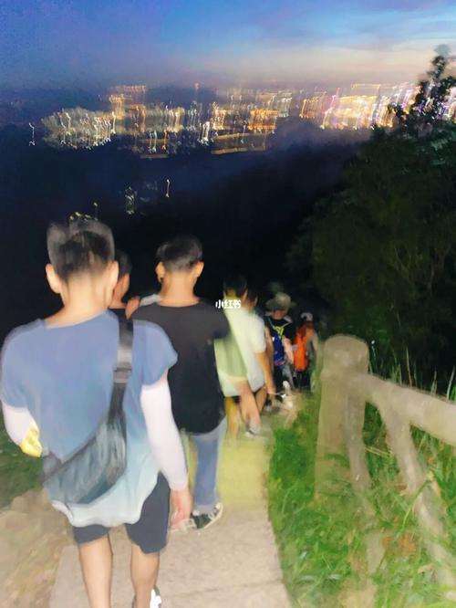 第一次爬梧桐山,看日落_梧桐山_夕阳_登山_泰山_无人机_梧桐山自由行