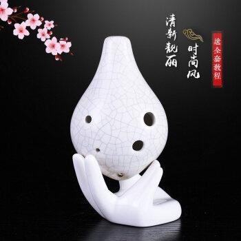 玩具乐器>民族吹奏乐器>陶笛>kasilra>陶笛6孔初学中音ac调学生六孔