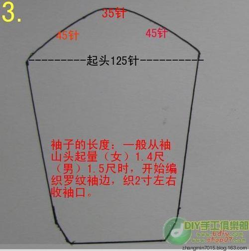 【技巧】袖子起针和加针的规律
