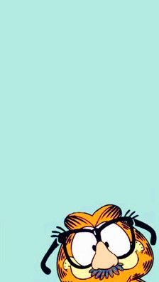 iphone 壁纸 加菲猫 garfield