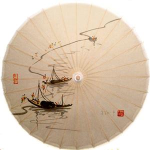 复古油纸伞防雨图片