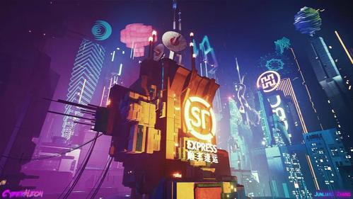 瑞云专访|虚幻4大神带你领略中国风的赛博朋克世界