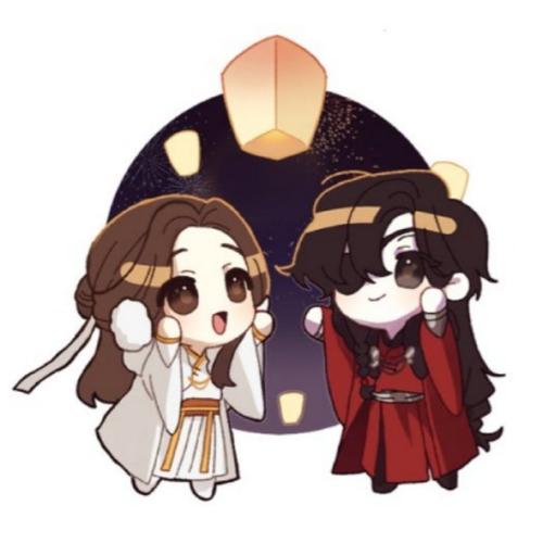 天官赐福#花怜#花城谢怜天生一对#  治愈时刻,好多可爱花怜,q版小