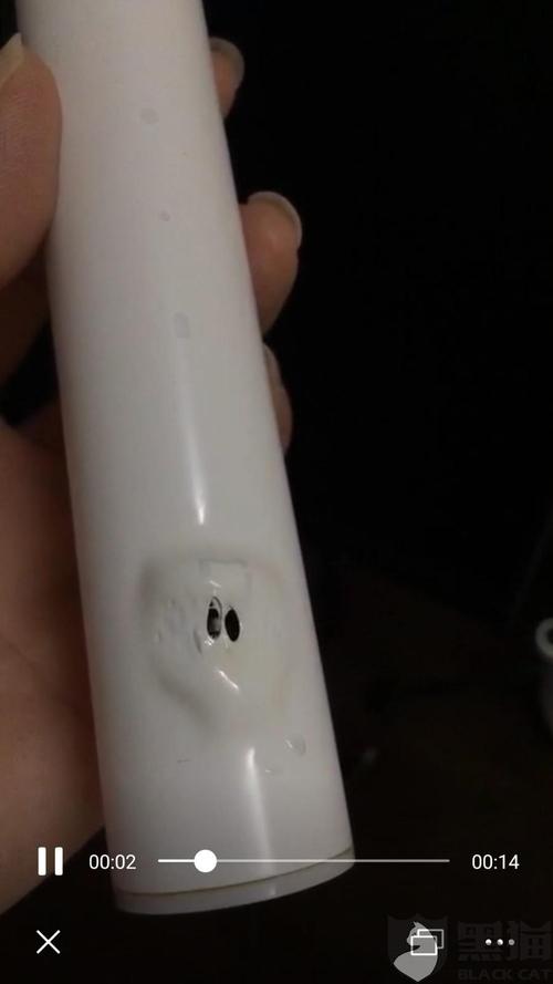 黑猫投诉:小米电动牙刷t-300充电燃烧