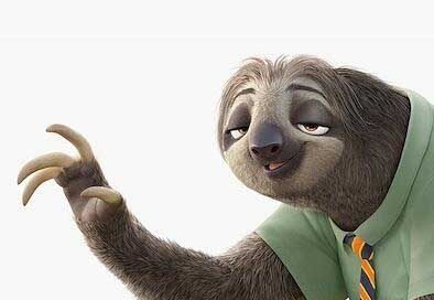 疯狂动物城树懒一脸懵逼- 做表情- 在线装逼