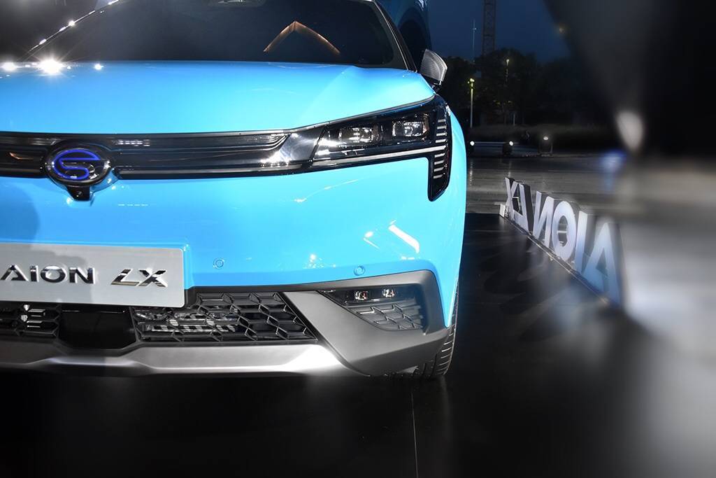 广汽新能源aionlx实拍搭载adigo系统9月上市