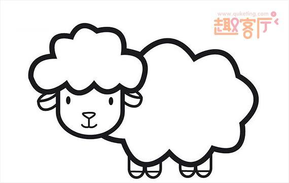 小动物简笔画作品大全 卡通画小动物简笔画