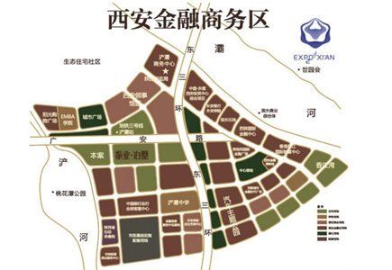 浐灞金融圈核心位置 城市公园"绿核"            振业泊公馆对面领事