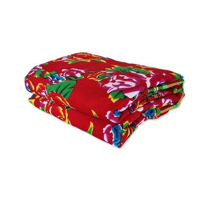 大花棉被面