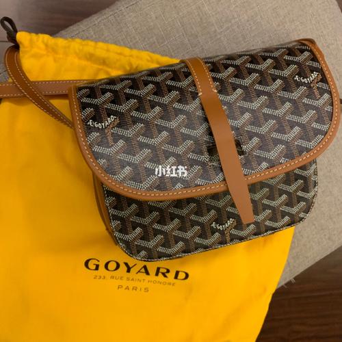 转 全新goyard棕黑邮差包_高雅德怎么样_邮差包_国贸商城_百搭_包包不