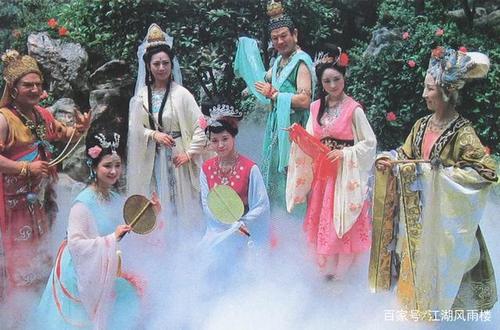 明信片上的86版《西游记》剧照