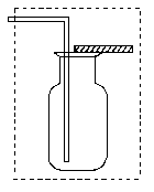 如图所示,是实验室制取二氧化碳时的气体发生装置,请在图右边虚线框内