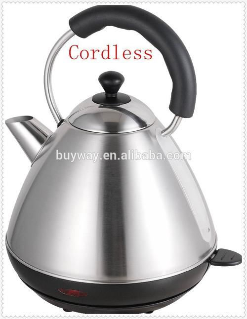 1.7l stainless steel electric kettle with water level gauge