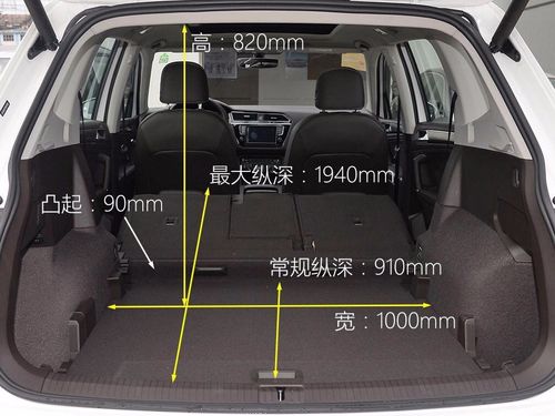 精华 正文 巨大的后备箱空间同样是5座车带来的好处之一,途观l后备箱