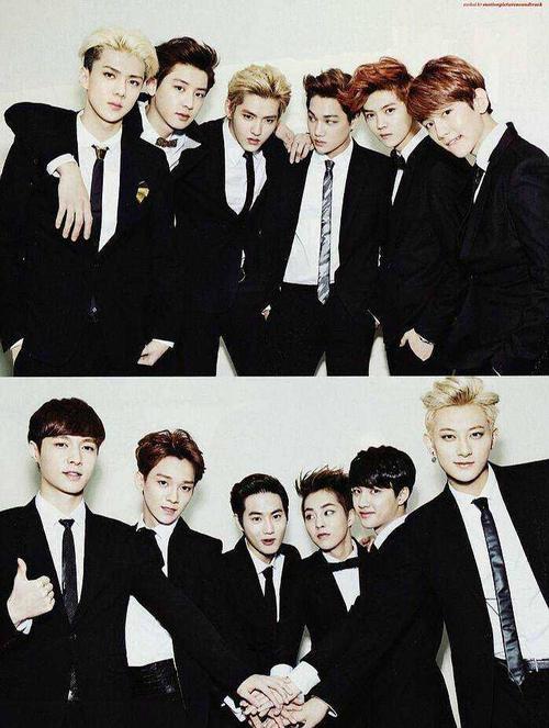 有没有exo初期的照片 单人团体都可?