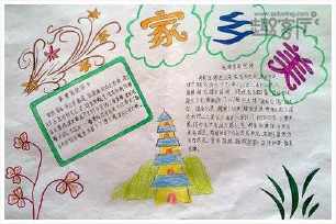 关于我们家乡的风俗的手抄报民族风俗的手抄报