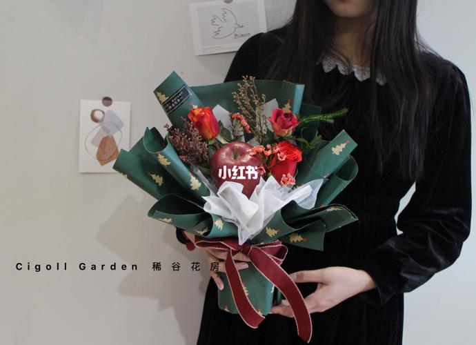 稀谷 | 平安果花束_花束_美食_美食展示