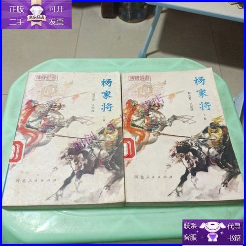 【二手9成新】传统评书:杨家将(上下)