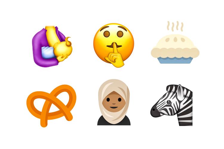 鬼马脸,哺乳,斑马全新emoji即将登场