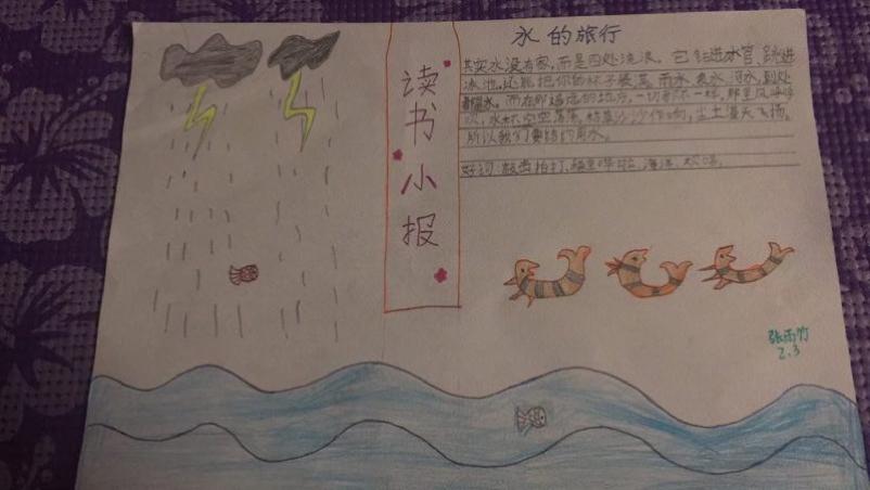 其它 二年三班第五小组阅读分享(第四周)  赵轩浩—《青草国的鹅》