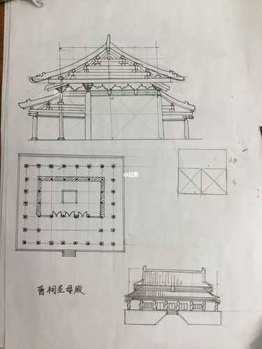 晋祠圣母殿_绘画_文化_绘画