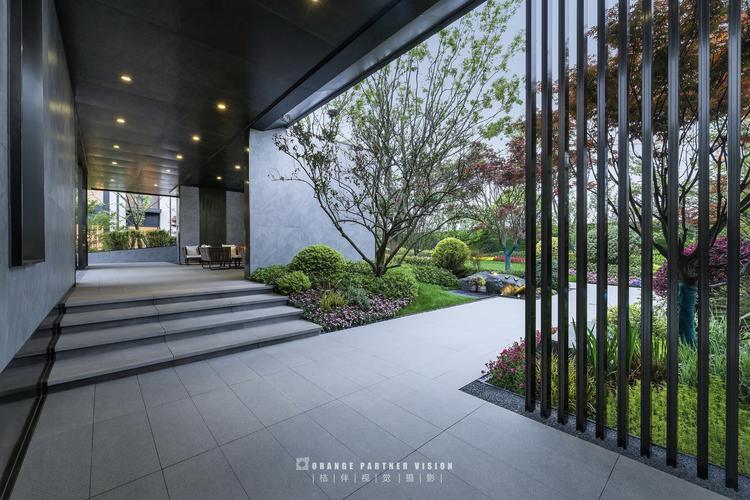 景观摄影:无锡龙湖华亨天玺示范区/桔伴视觉