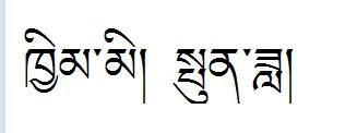 家人 兄弟 保佑 祈福的藏文!