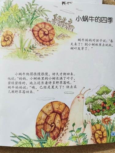 语言《小蜗牛的四季》