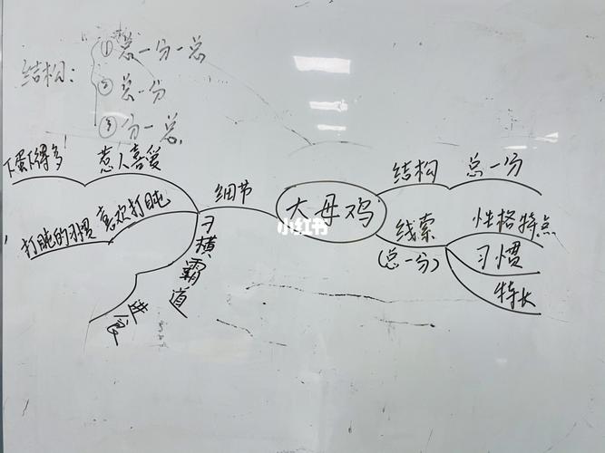 思维导图高效阅读《大母鸡》_阅读_思维导图_学习_教育_教育其他