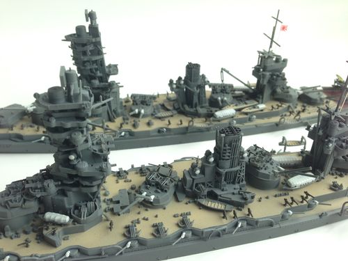 1/700旧日本扶桑/山城号战列舰 大海战模型代工定做 战舰世界_7折现价