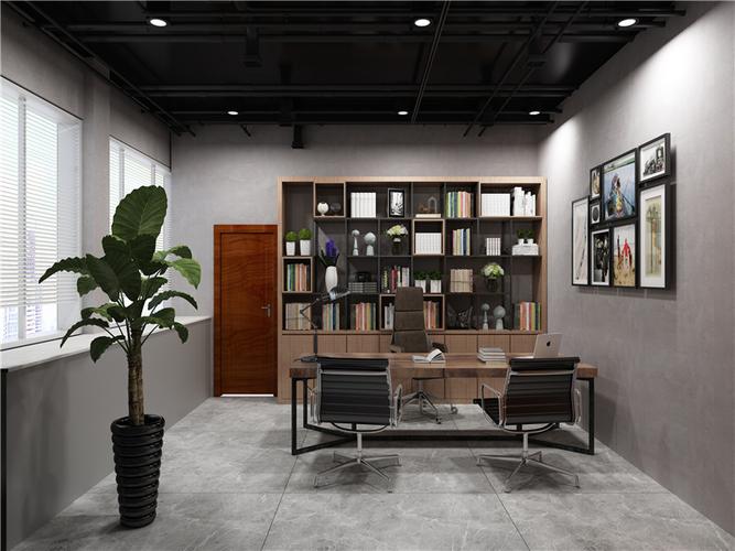 总经理办公室装修效果图