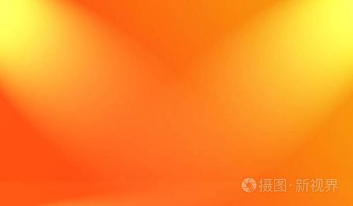 抽象的平滑橙色背景布局设计工作室房间网页模板商务报告与平滑圆圈