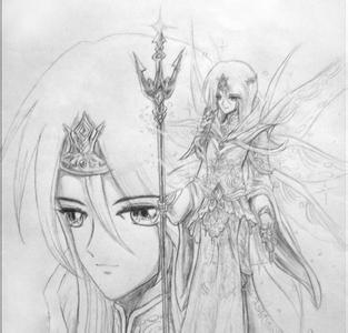 唐三的头像简笔画