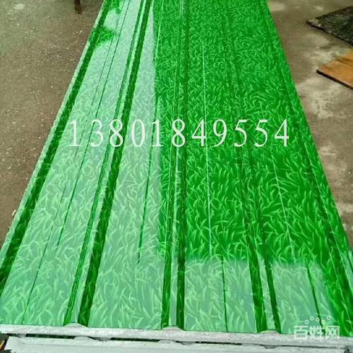 小草绿彩钢瓦 迷彩彩钢瓦 木纹彩钢瓦