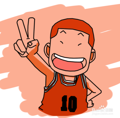 q版简笔画:樱木花道