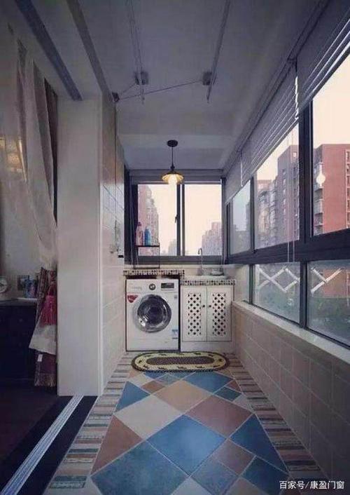 断桥铝门窗阳台效果图