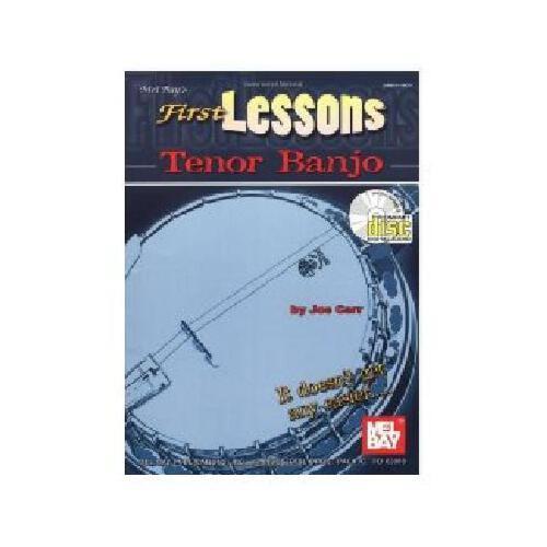 【预订】mel bay"s first lessons tenor banjo [with