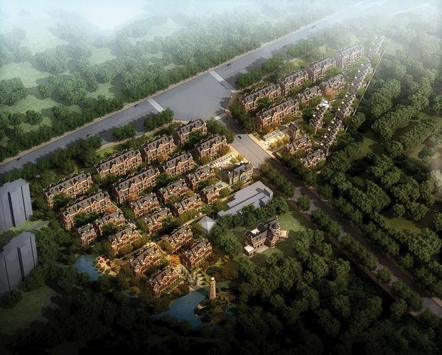 西安绿地诺丁山别墅建筑设计