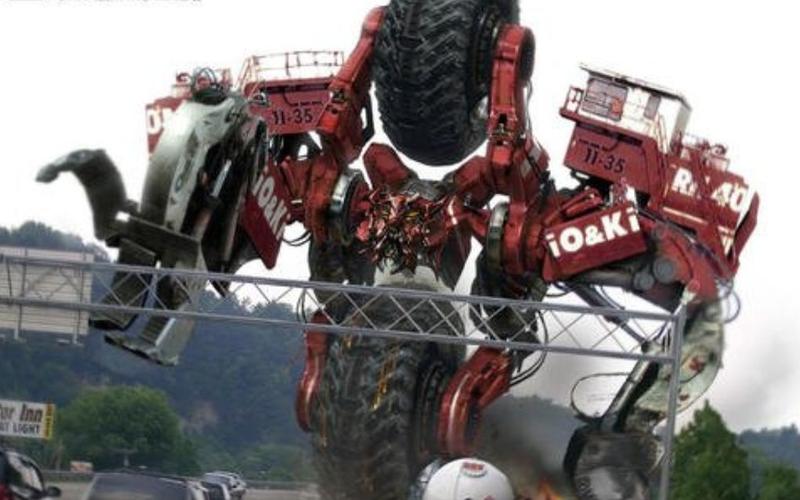 变形金刚身体越大死的越快的狂派清扫机破坏者demolishor