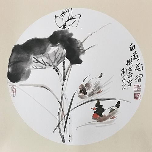 笔情墨韵的文人写意画——著名画家刘泳作品欣赏