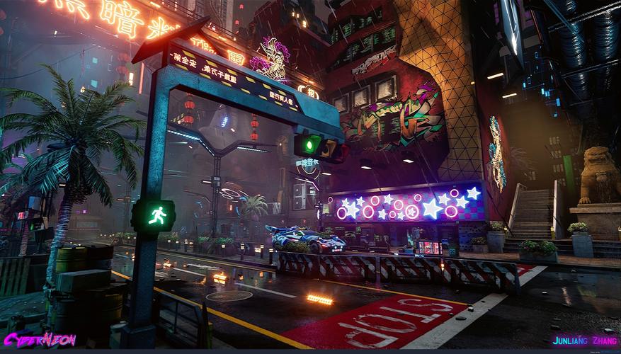 [ue4] 赛博朋克:霓虹中国 (cyberneon)