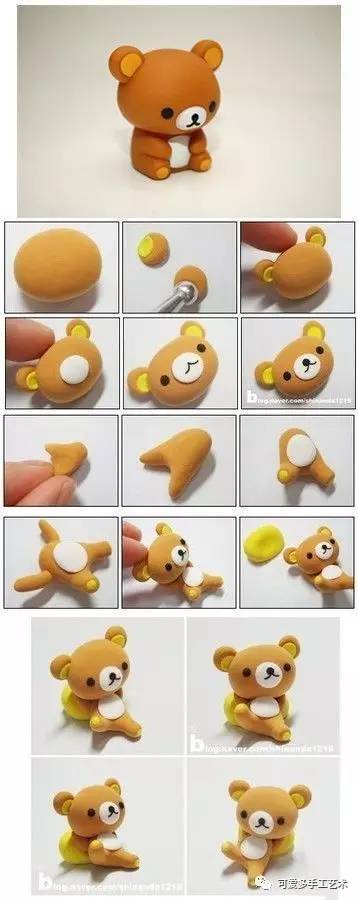 24款超萌粘土软陶小动物做法,在家跟孩子一起做吧!(附