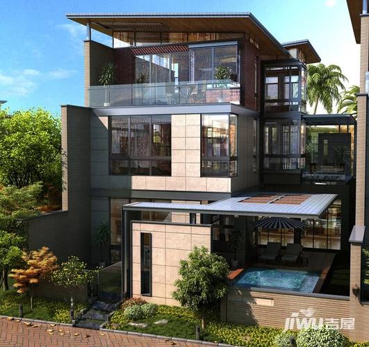 永鸿厦门湾1号效果图 第二台地别墅大图