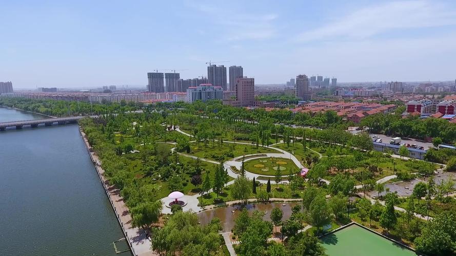 山东莱阳市航拍_1920x1080_高清视频素材下载(编号:)