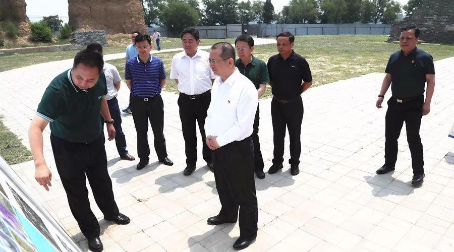 沙河镇巩华城老城 | 区委书记于长辉调研修缮保护工作