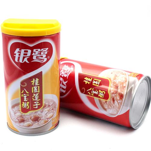 月 1 年 2019 月产吃到 1 年 2017 罐散装 6 360g 银鹭八宝粥早餐代餐