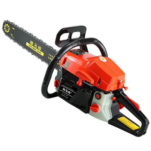 启动家用大功率手提锯伐木锯手提电锯易汽油油锯家用小型砍树机.