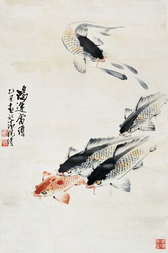 [转载]名家画鲤鱼作品欣赏(二)