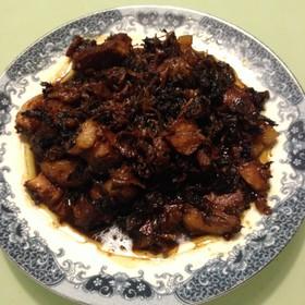 梅干菜捂肉